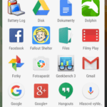 OnePlus 2 – Prostředí systému, menu aplikací