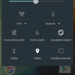 OnePlus 2 – Prostředí systému, notifikační lišta