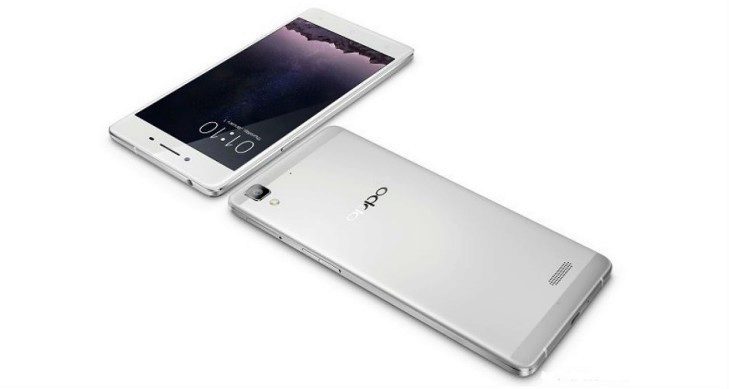 Oppo R7 silver