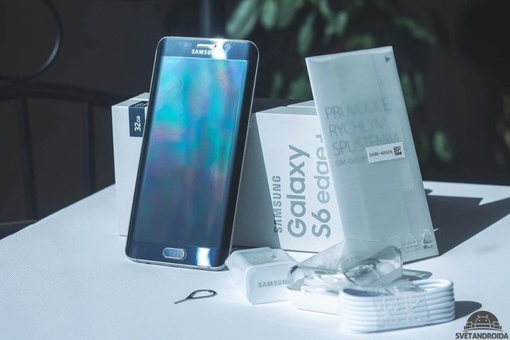 Samsung Galaxy S6 Edge Plus - obsh balení