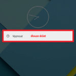 Dlouze držte položku Vypnout