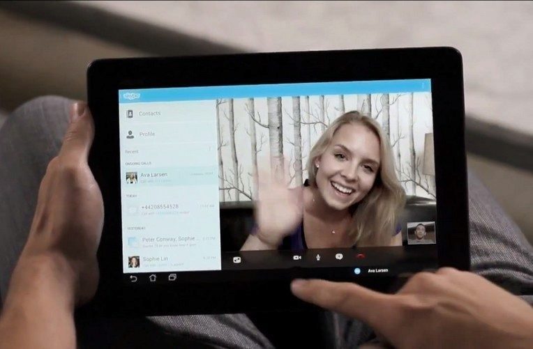 Skype-Android-tablet