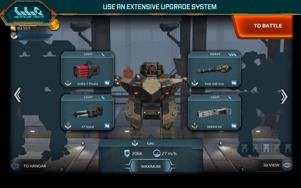 Walking War Robots 2