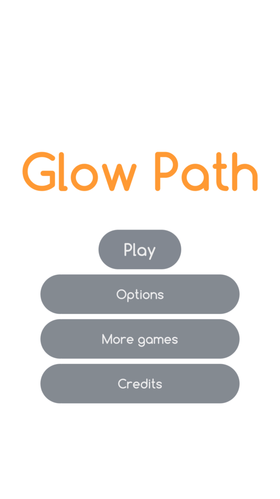 glowpath minimalisticka hra