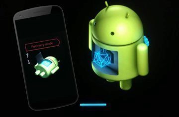 obnovení telefonu do továrního nastavení recovery