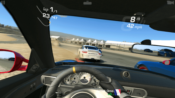 Hra Real Racing 3 běžela skvěle