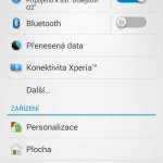 Sony Xperia Z3 Compact – prostředí systému Android 4.4.4 (6)