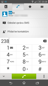 Sony Xperia Z3 Compact - t9 dialer