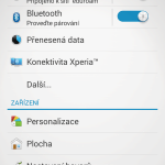 Sony Xperia Z3 – prostředí systému Android 4.4.4 (7)