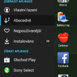 Sony Xperia Z3 – prostředí systému Android 4.4.4 (8)