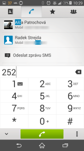 Sony Xperia Z3 - T9 dialer