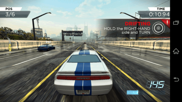 Závodní titul Need for Speed: Most Wanted běžel skvěle