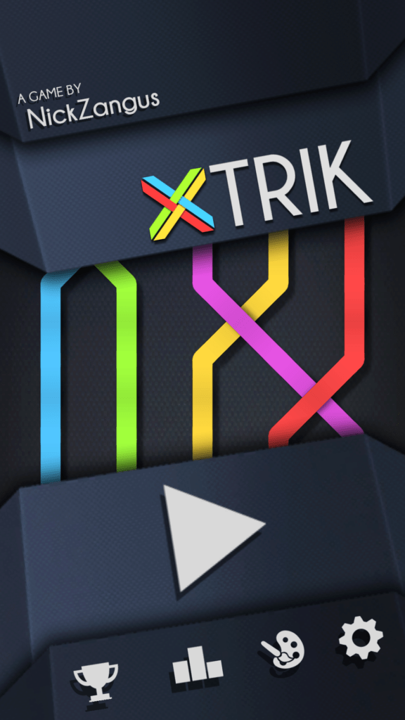 xtrik minimalisticka hra
