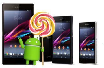 Sony vydává Android 5.1.1 pro telefony Xperia Z1, Z1 Compact a Z Ultra
