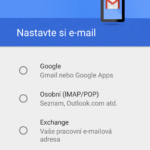 Nastavte si e-mail