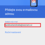 Zadejte e-mailovou adresu