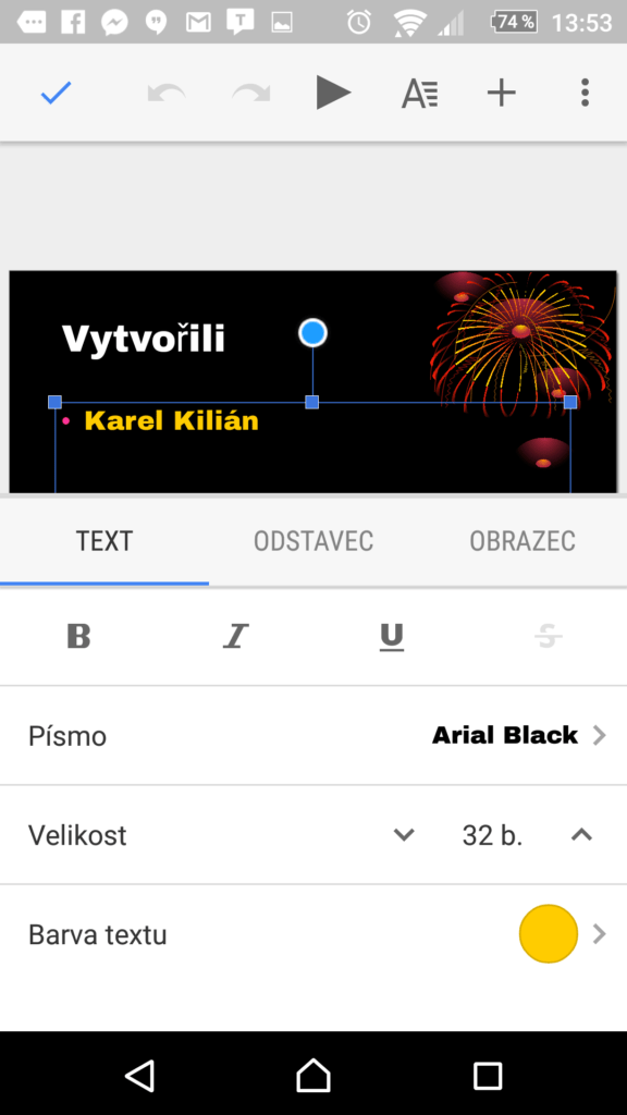 Prezentace Google