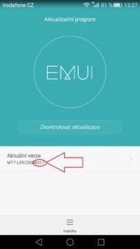 Aktualizace Mate 7