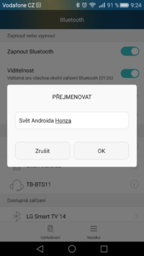 Android pro začátečníky – Bluetooth (7)