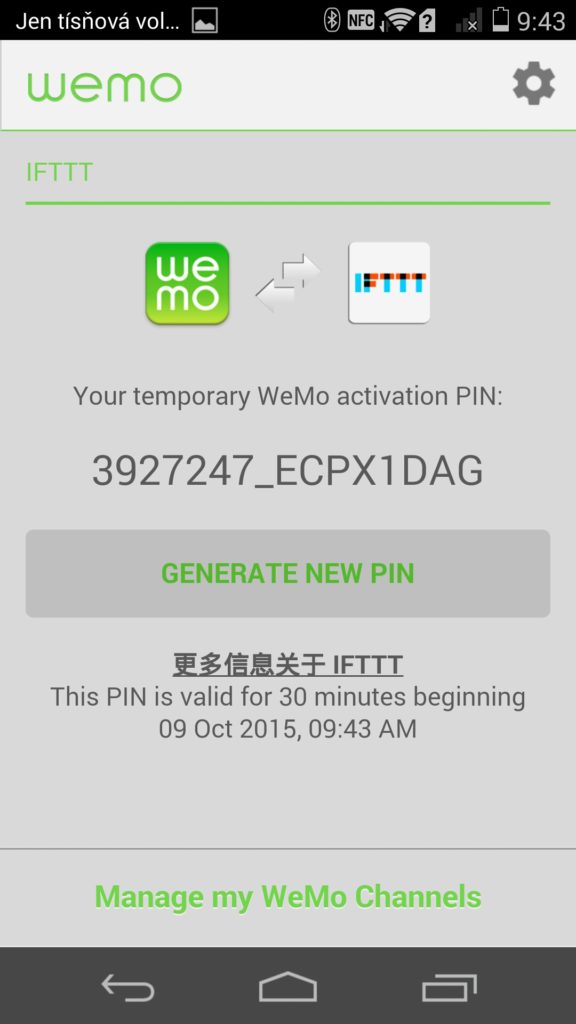 Belkin WEMO Smart LED Bulbs Aplikace 2