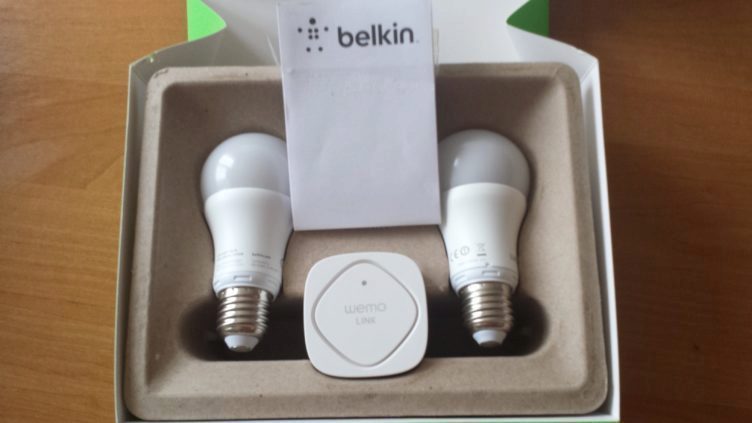 Belkin WEMO Smart LED Bulbs - Obsah Balení
