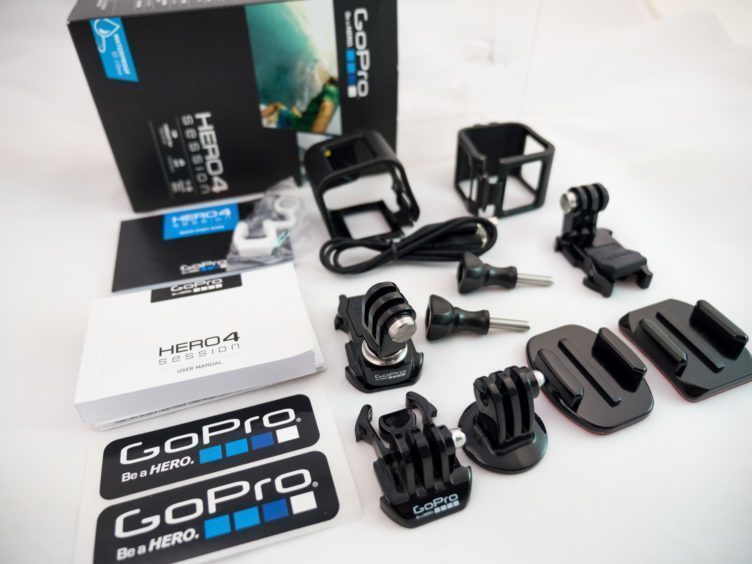 GoPro Hero4 Session obsah baleni GoPro Hero4 Session obsah baleni