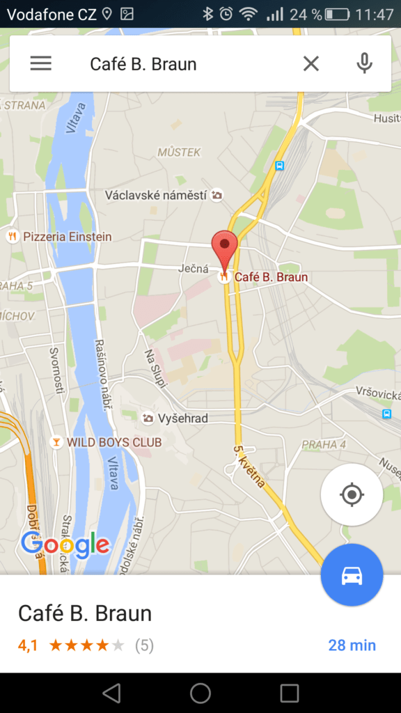 Google Mapy 14