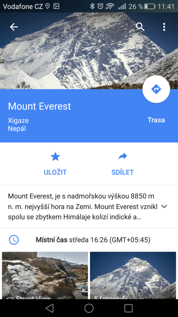 Google Mapy 4