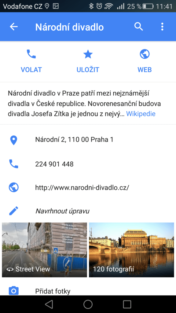 Google Mapy 5