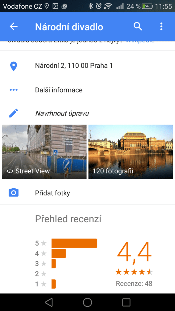Google Mapy Street View 1