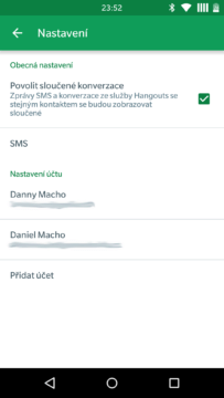 Hangouts 5.0 - novinky (1)