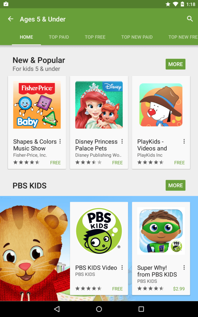 Historie proměn Obchodu Play 5