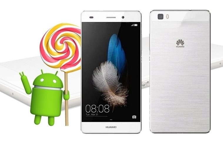 Huawei P8 Lite Lollipop upgrade náhleďák