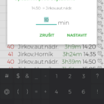 MHD Tabule – Screenshot aplikace (12)