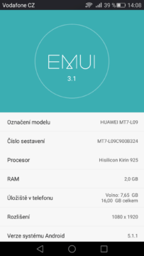 Mate 7 Android 5.1.1