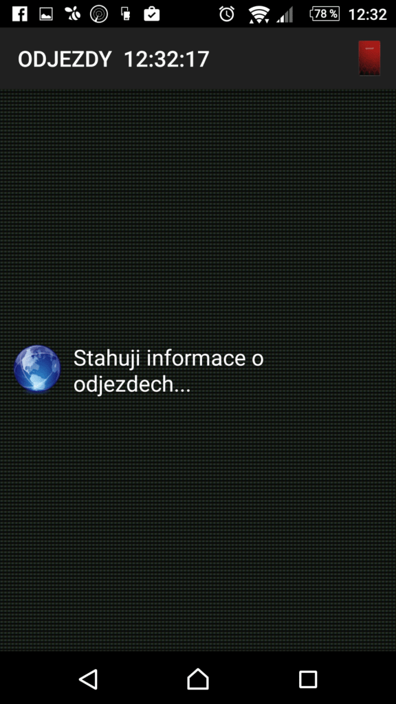 Odjezdy MHD Praha Brno Ostrava
