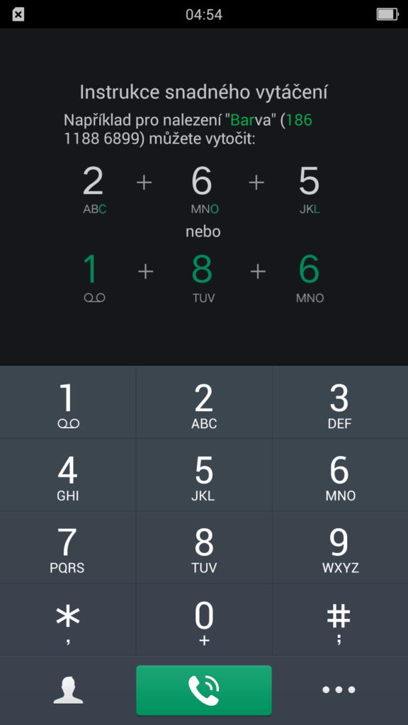 Oppo R7 dialer