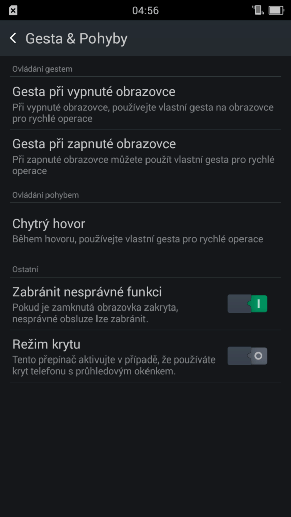 Oppo R7 gesta 1