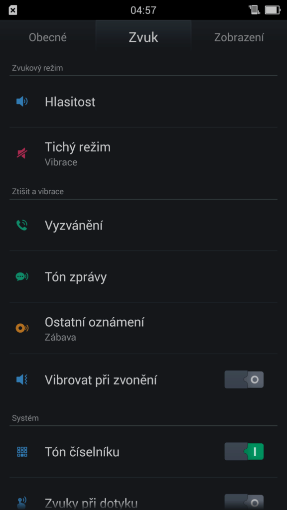 Oppo R7 nastavení 3