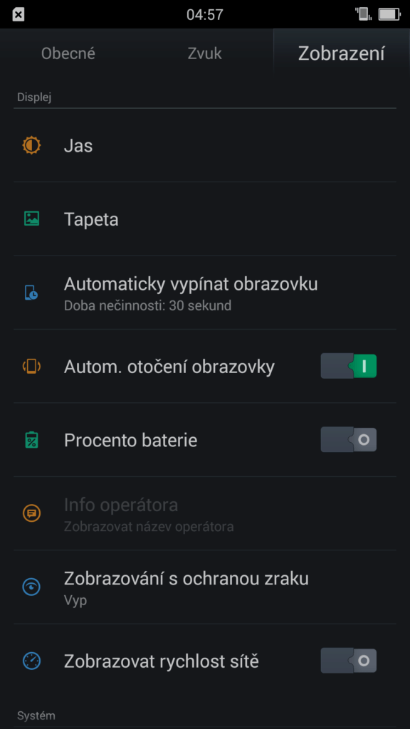 Oppo R7 nastavení 4