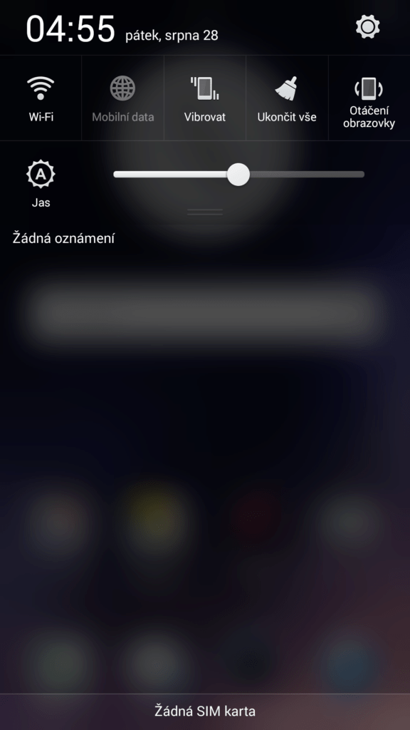 Oppo R7 přepínače