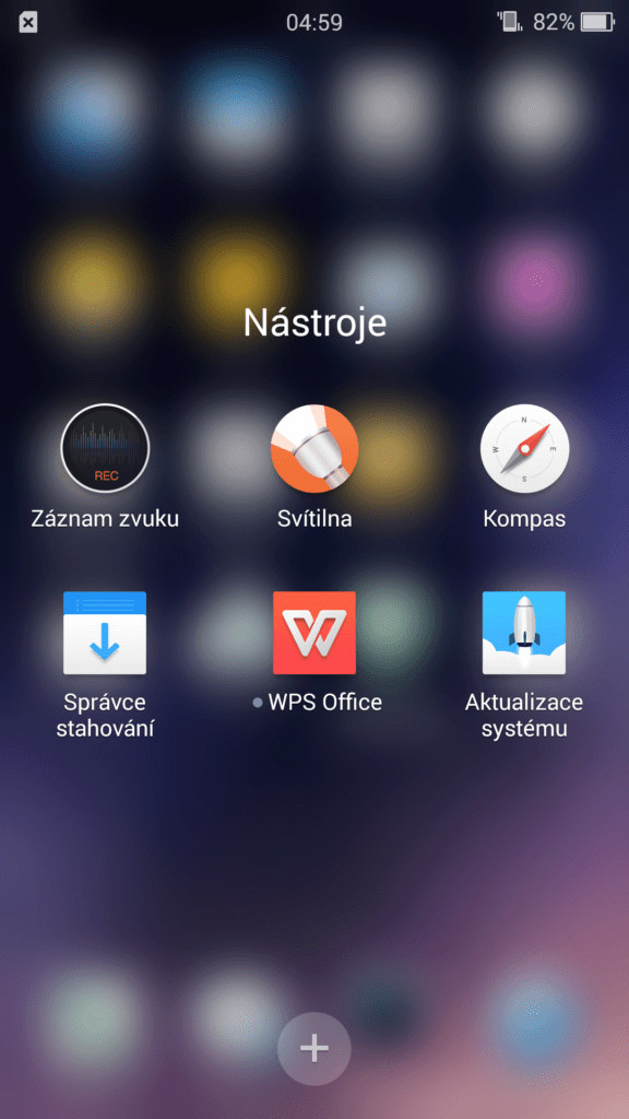 Oppo R7 složka