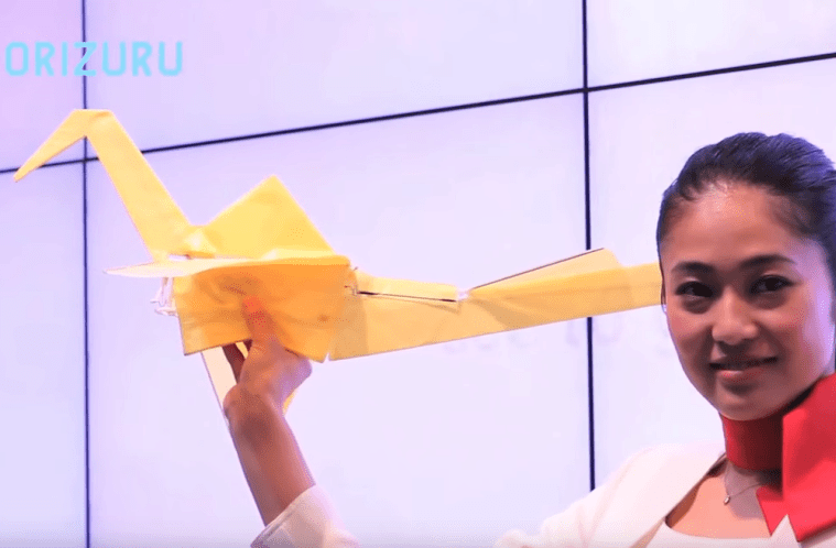 Orizuru – nejlehčí dron Orizuru – nejlehčí dron