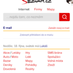 Seznam.cz prohlížeč 1
