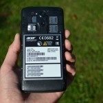 Acer Liquid E700 –  zadní strana bez krytu