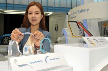 Samsung: Vyřeší ohebné baterie problém rychle se vybíjejících wearables?
