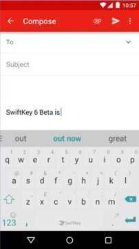 swiftkey 6.0 - 2