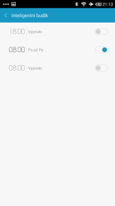 Xiaomi MiBand - inteligelntní budík