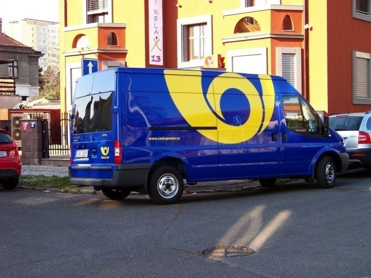 česká pošta auto
