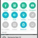 Asus ZenFone 2 Laser – nastavené rychlé nastavení